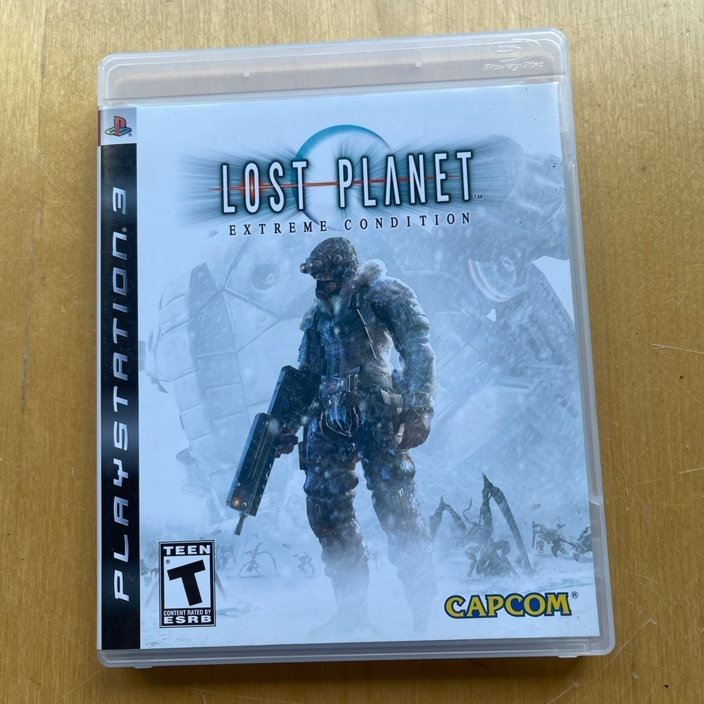 Play station 3 lost planet extreme condition game